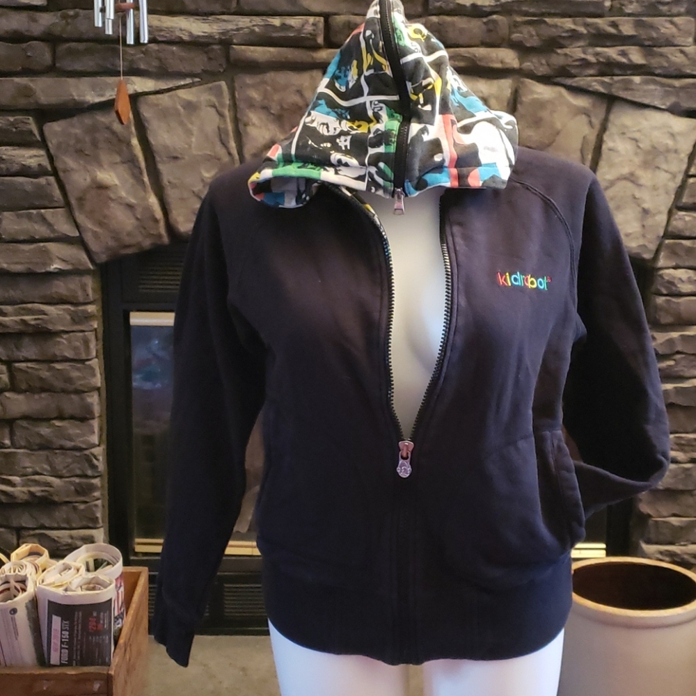 KidRobot zip up hoodie